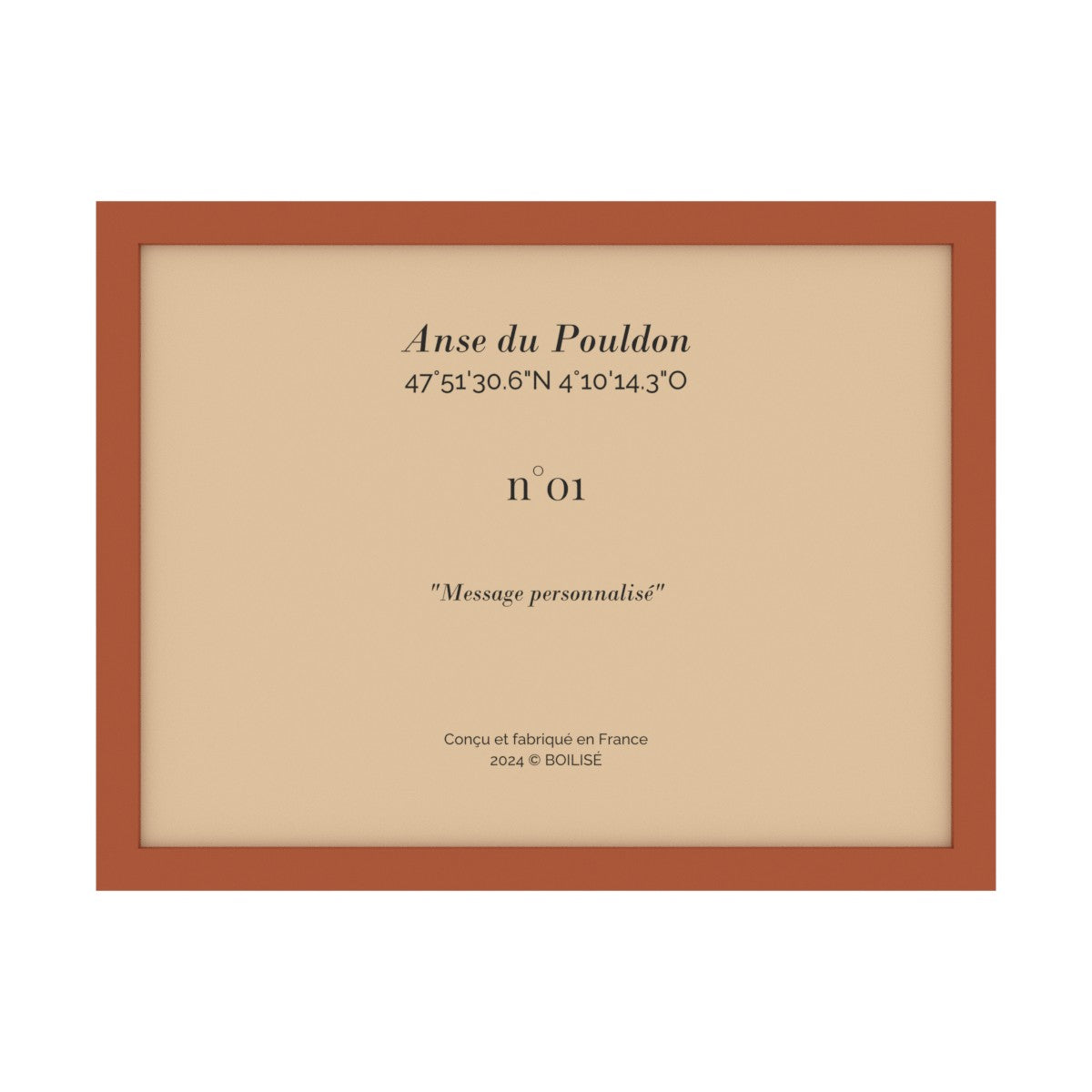 Carte de l'Anse du Pouldon