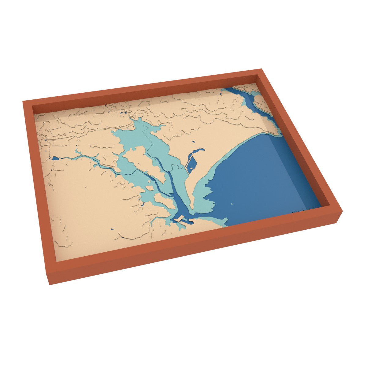 Carte de l'Anse du Pouldon