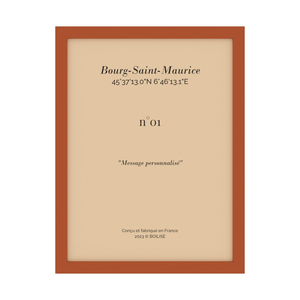 Carte de Bourg-Saint-Maurice