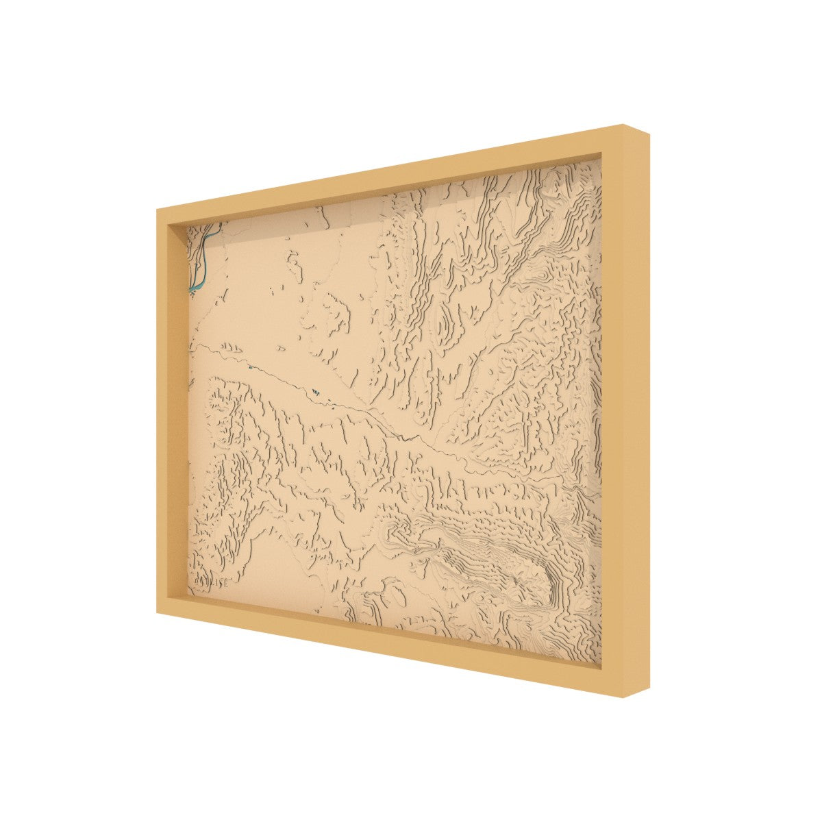Carte de la vallée de la Drôme
