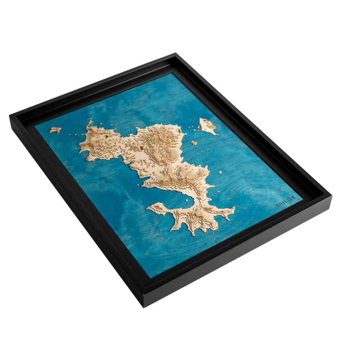 Mayotte dans un tableau pour une déco originale