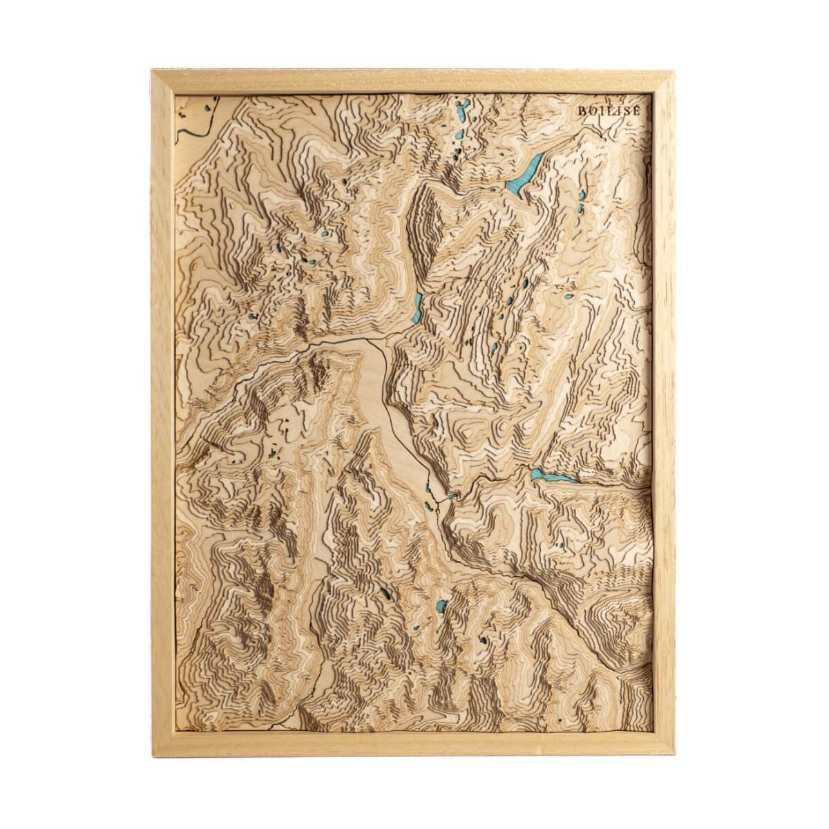 La vallée de la Romanche dans un tableau pour une déco originale