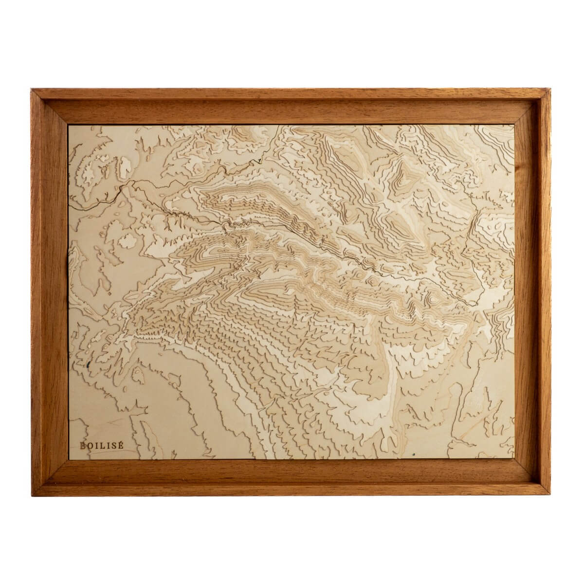 Tableau en bois personnalisé : Le Ventoux