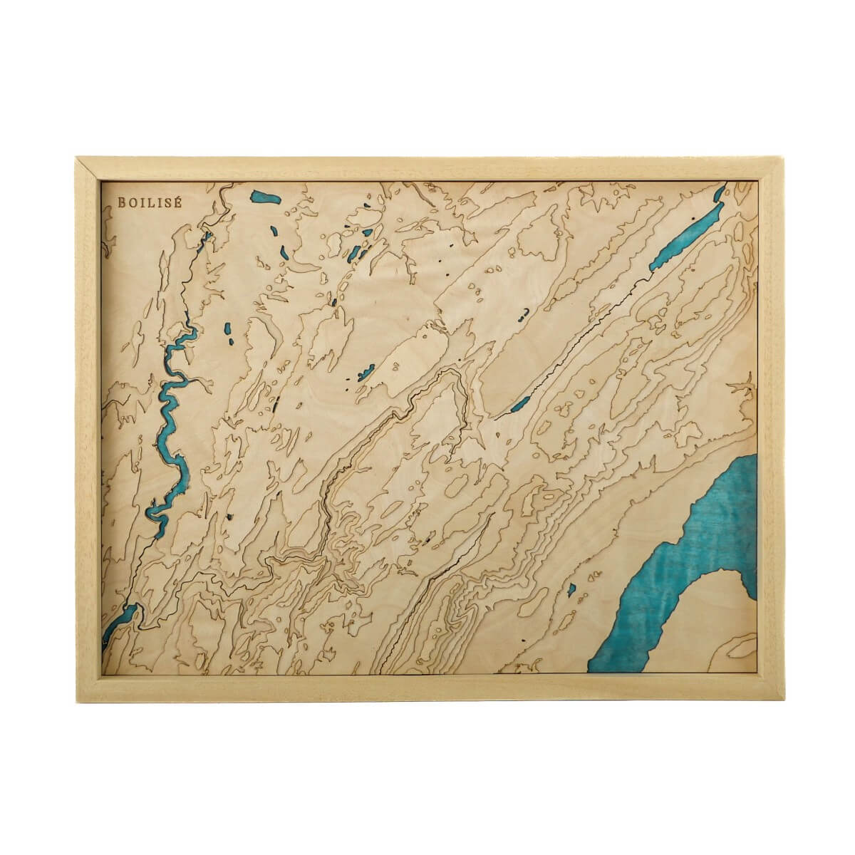 Le Jura en bois et en relief