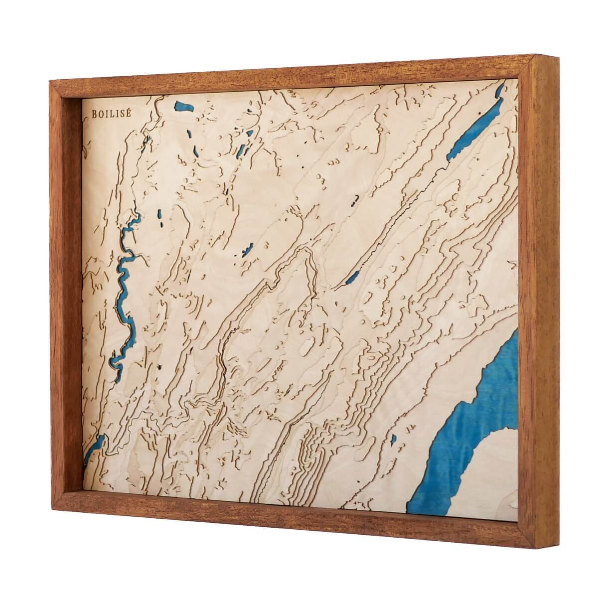 Carte en relief du Haut Jura et Jura vaudois