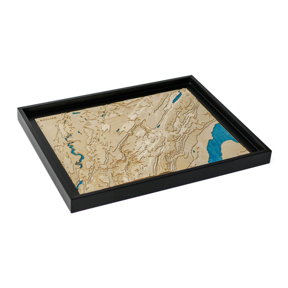 Le Jura en bois et en relief