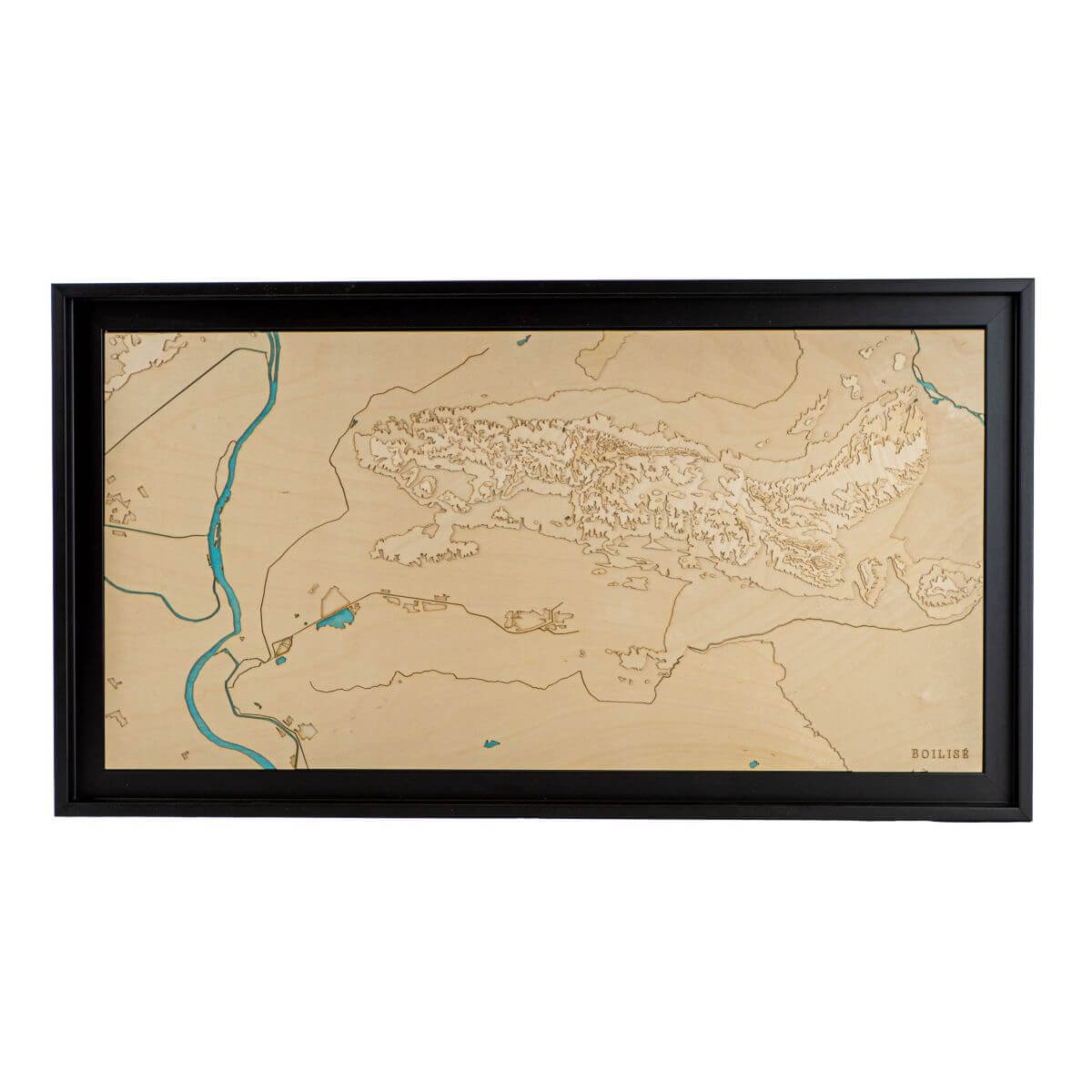 Arles et le massif des Alpilles dans un tableau pour une déco originale