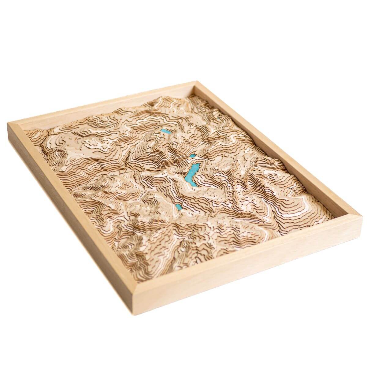 La vallée du Beaufortain en bois et en relief pour votre déco
