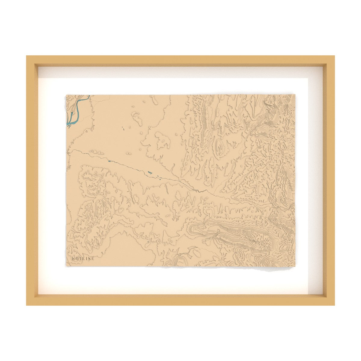 Carte de la vallée de la Drôme