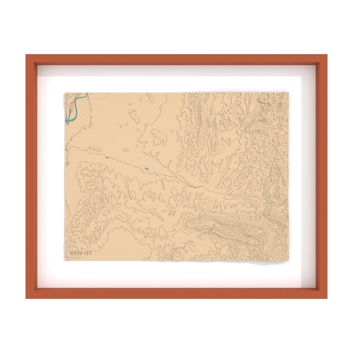 Carte de la vallée de la Drôme