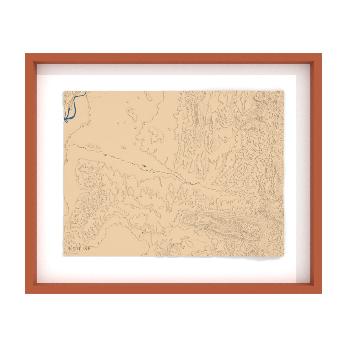 Carte de la vallée de la Drôme