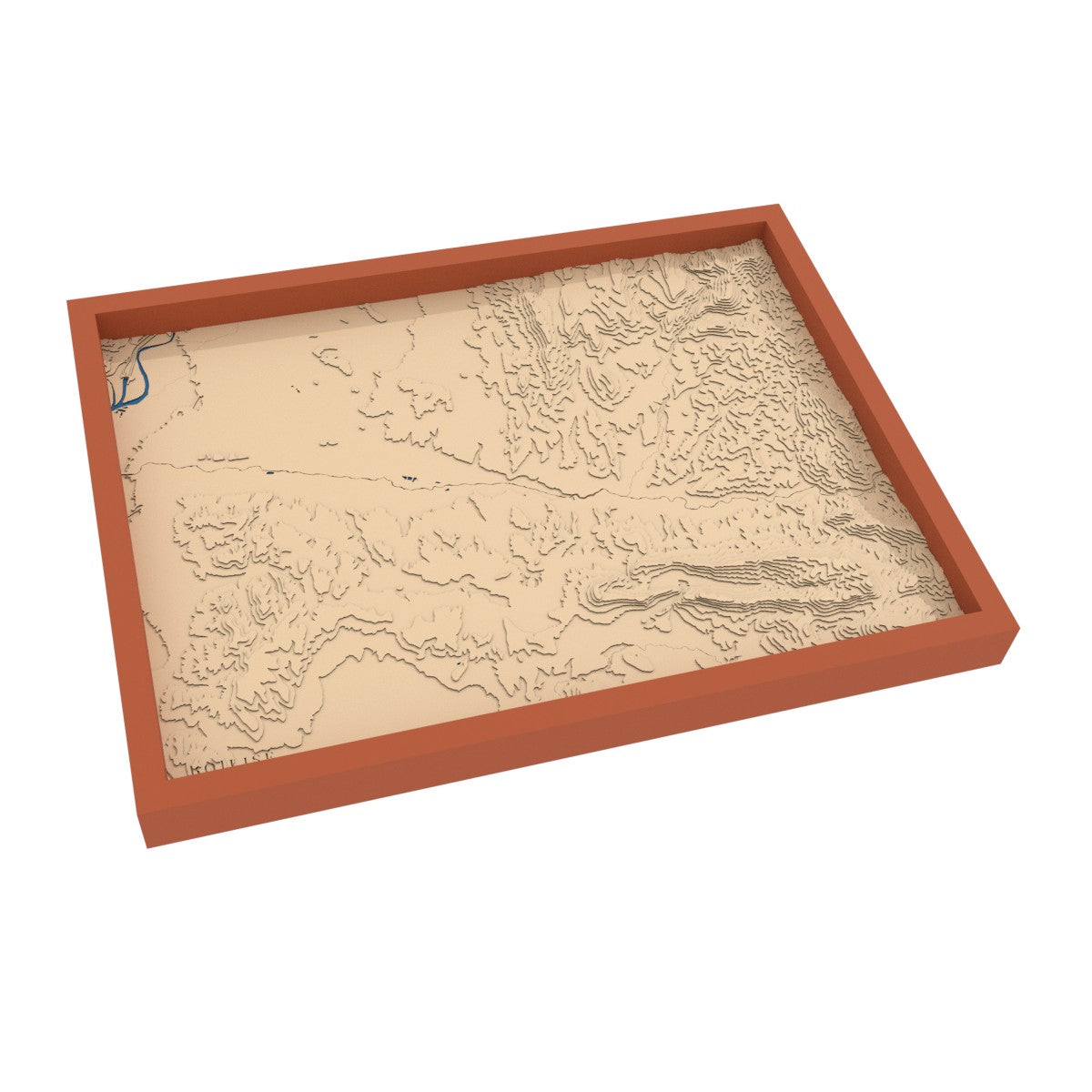 Carte de la vallée de la Drôme