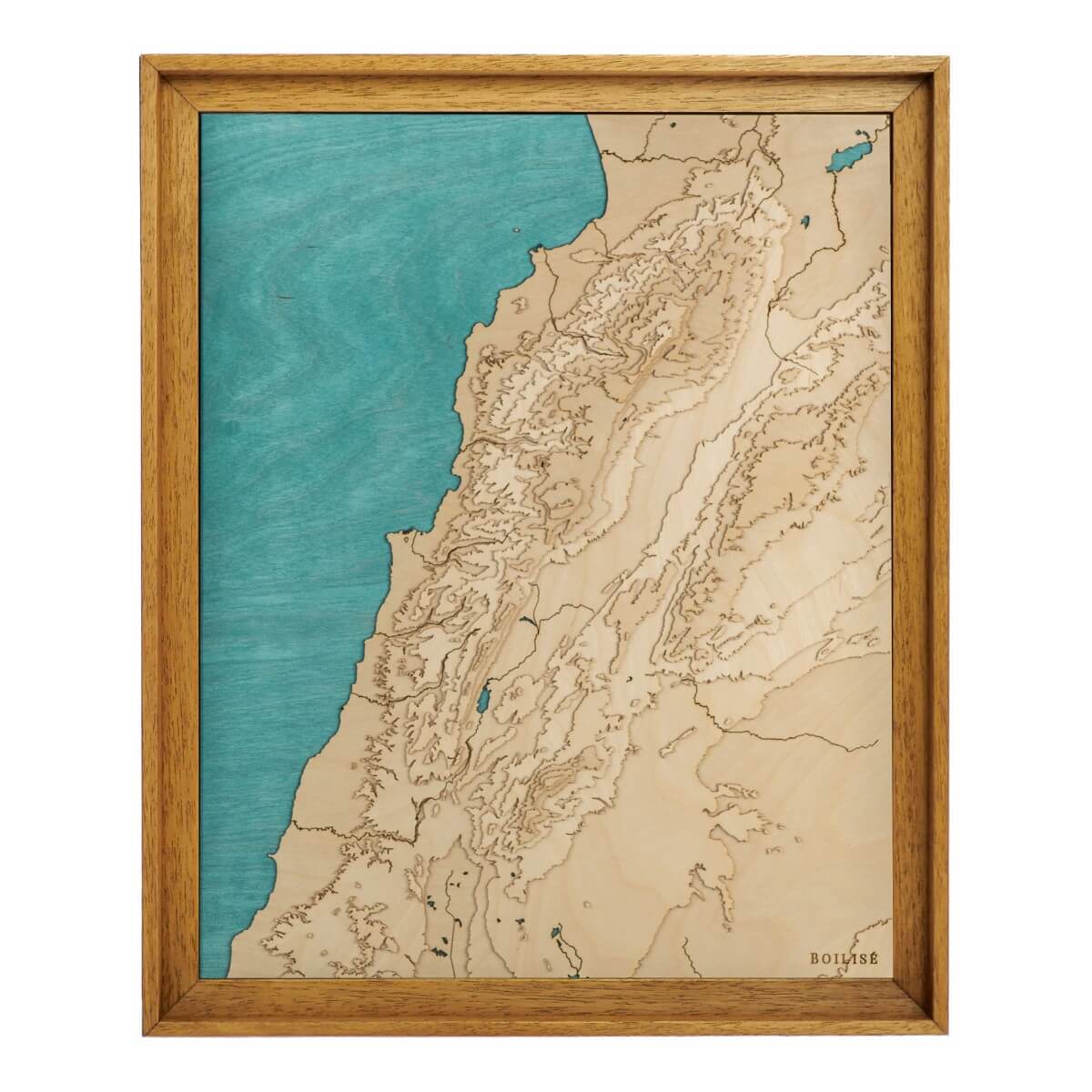 Tableau unique du Liban - Fait à la main