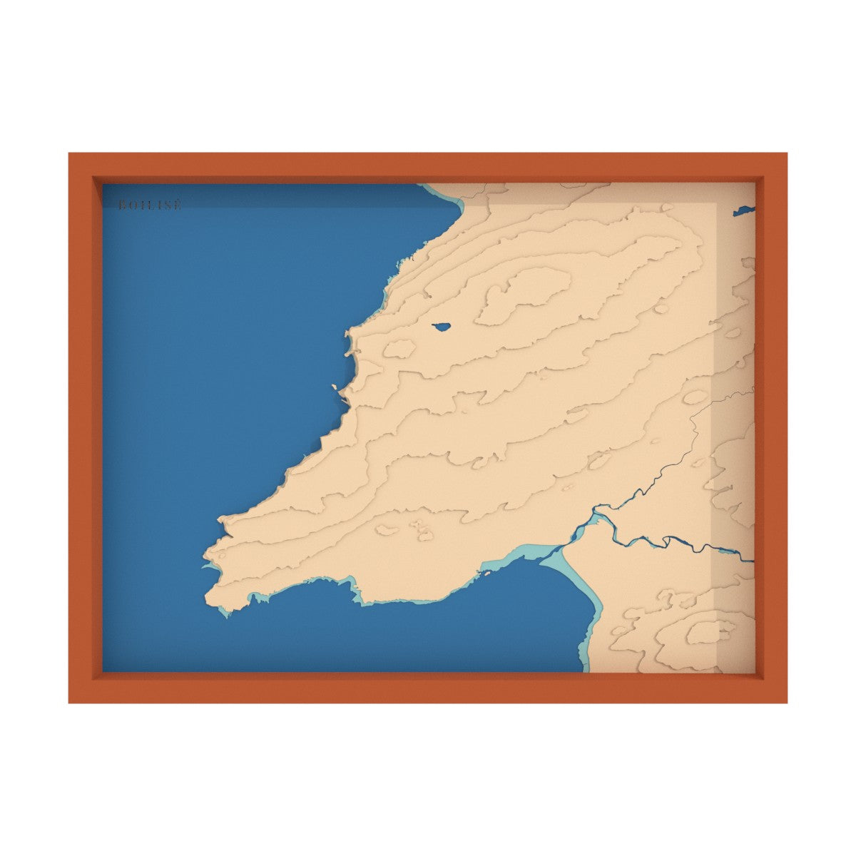 Carte des Falaises de Moher (Irlande)